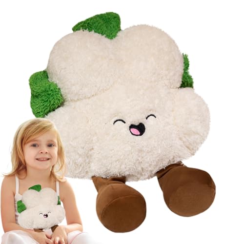 Kesselspielzeugspielzeug, Gemüseplüschspielzeug, Plüschfuttersimulation, Gemüseplüschspielzeug-Cut Plüsch Blumenkohl Puppe Von 30 Cm/11,8 Zoll, Tiere In Kesselspielzeugspielzeug, Gemüseplüschspielzeug, Plüschfuttersimulation, Gemüseplüschspielzeug-Cut Plüsch Blumenkohl Puppe Von 30 Cm/11,8 Zoll, Tiere In von Generic