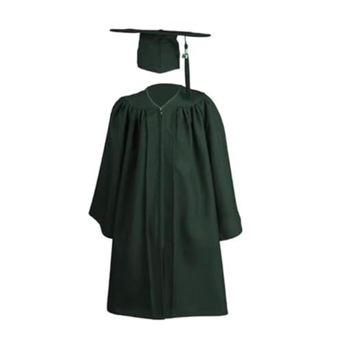 Kids Abschlusskappe und - 2024 Quasten -Set, komfortables Roben -Outfit | Kinderzeremoniebekleidung, leichte Kostümkleidung für Kindergartenparty, Vorschulfotos, Schulfeier, Veranstaltungstag von Generic
