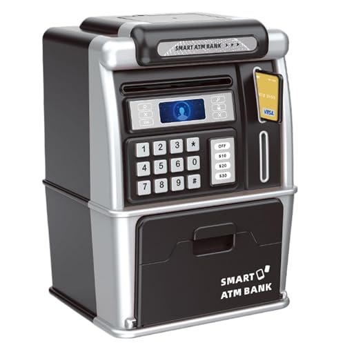 Kids Bank – Box Box Box Bankautomaten, Bank-Spielzeuge | Vorgeben, mit dem Auto Bill Slot zu spielen, lernen und Spielzeug zu erziehen, um Platz zu sparen Kids Bank – Box Box Box Bankautomaten, Bank-Spielzeuge | Vorgeben, mit dem Auto Bill Slot zu spielen, lernen und Spielzeug zu erziehen, um Platz zu sparen von Generic