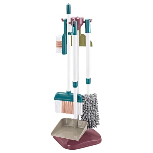 Kids Cleaning Set - Pretend Play Broom, Toddler Mop Toy, Housekeeping Set | Educational Cleaning Toy Play Kit, Reusable Child Safe Tools for Role Play Fun Home Sweeping Activity Boys Girls In Kids Cleaning Set - Pretend Play Broom, Toddler Mop Toy, Housekeeping Set | Educational Cleaning Toy Play Kit, Reusable Child Safe Tools for Role Play Fun Home Sweeping Activity Boys Girls In von Generic