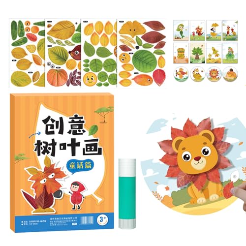 Kids Fall Craft Kit - 7,09 Zoll Herbstblatt -Blatt -Crafting -Set, Handgefertigtes Naturprojekt Für Schulferien | Kreative Kunstzubehör Für Kinder Teenager Saisonal DIY Craft Kit Für Play Ho Kids Fall Craft Kit - 7,09 Zoll Herbstblatt -Blatt -Crafting -Set, Handgefertigtes Naturprojekt Für Schulferien | Kreative Kunstzubehör Für Kinder Teenager Saisonal DIY Craft Kit Für Play Ho von Generic