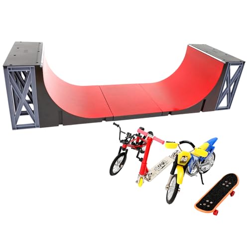 Kids Finger Skater Kit - Mini Skateboard DIY Reparaturwerkzeuge, | Sportspielzeugspiel Kinder Indoor Desk Play | Sammlergeburtstagsgeschenk, kreative Gleichgewichtsfähigkeitspraxis, Unterhaltungsspiel von Generic