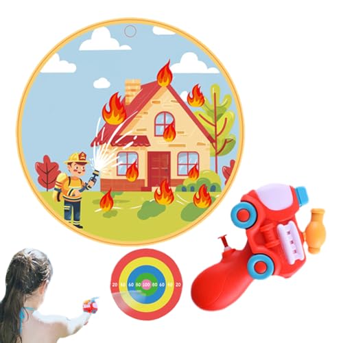Kids Firefighter | Outdoor-Temperaturdetektion Squirter | Wasserkampfspielzeug für Pool Beach Garden Park | Sommerwasser-splay-Spielzeug für Mädchen | Fun Activity von Generic
