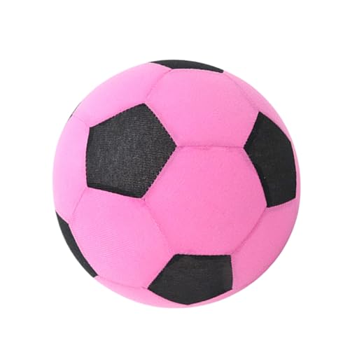 Kids Football Toy - PVC Buntes Stoffball, 90 g aufblasbares Plüsch Football | Leichte Metallgewebespieloberflächen, interaktive und leckdichte Design -Feature, Indoor -Outdoor -Backyard Beach Park von Generic