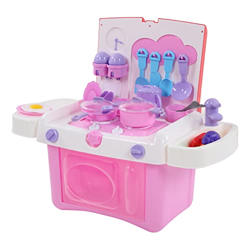Kids Kitchen Play Set, Mini -Küche Playset 52 X 25 X 43,5 cm Automatisch -Outlet Herdspielzeug für Geburtstag Kids Kitchen Play Set, Mini -Küche Playset 52 X 25 X 43,5 cm Automatisch -Outlet Herdspielzeug für Geburtstag von Generic