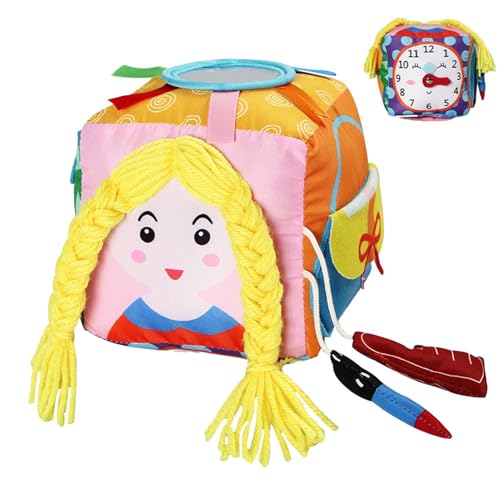 Kids Sensory Game Box - Tissue Box Toy Sensory Box mit plüschigen Tierbabys Aktivität Spielzeug Tierspielzeug, tragbare Plüsch -Lernbox, Bildungsspielzeug Kids Sensory Game Box - Tissue Box Toy Sensory Box mit plüschigen Tierbabys Aktivität Spielzeug Tierspielzeug, tragbare Plüsch -Lernbox, Bildungsspielzeug von Generic
