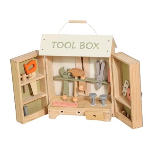 Kids Tool Set Model Building Tool Kits Muttern und Schrauben setzen Werkzeugkastenspielzeug für Kleinkinder fest von Generic