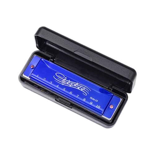 Kids Toy Harmonica – Preschool Mouth Organ | Colorful Beginner Harp, 10 Hole 20 Tone Musical Instrument for Children, Educational Learning Tool, Fun Gift for Birthday, Classroom Music Training, Early von Generic