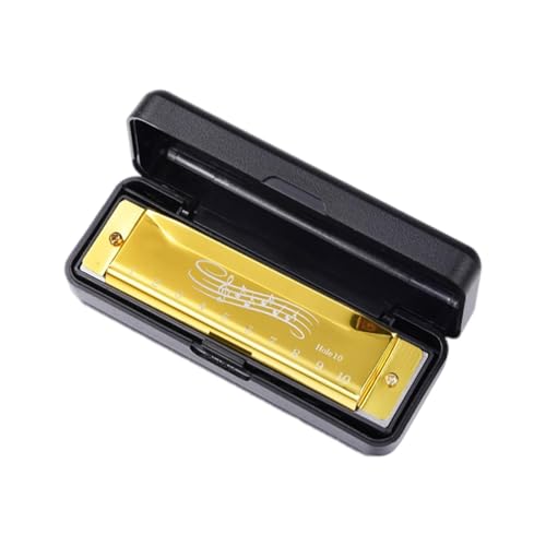 Kids Toy Harmonica – Preschool Mouth Organ | Colorful Beginner Harp, 10 Hole 20 Tone Musical Instrument for Children, Educational Learning Tool, Fun Gift for Birthday, Classroom Music Training, Early von Generic