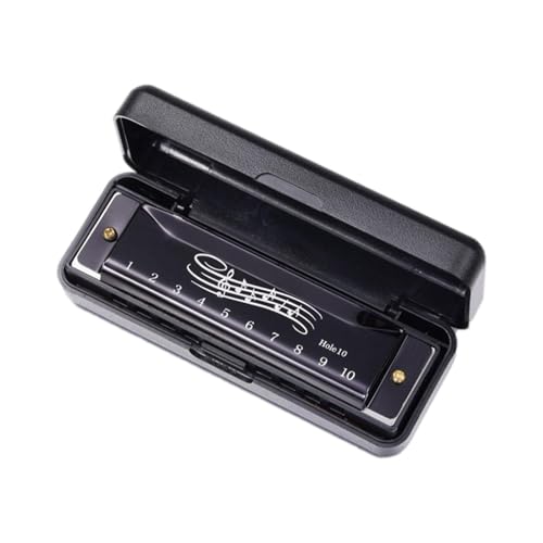 Kids Toy Harmonica – Preschool Mouth Organ | Colorful Beginner Harp, 10 Hole 20 Tone Musical Instrument for Children, Educational Learning Tool, Fun Gift for Birthday, Classroom Music Training, Early von Generic