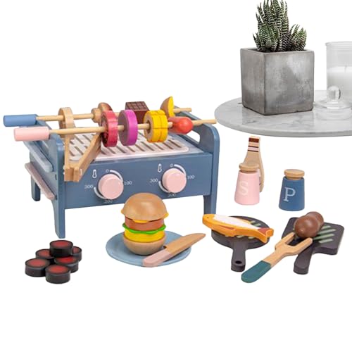 Kinder BBQ Grill Spielzeug-Set | Interaktives Kochspielzeug Lernspiel | Interaktives Lernspielzeug Fördern Motorik Hand-Auge-Koordination Kinderkrippe Zuhause Spielen Mädchen Kinder BBQ Grill Spielzeug-Set | Interaktives Kochspielzeug Lernspiel | Interaktives Lernspielzeug Fördern Motorik Hand-Auge-Koordination Kinderkrippe Zuhause Spielen Mädchen von Generic