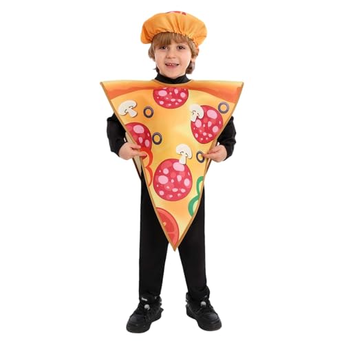 Kinder-Cosplay-Kostüm, Halloween-Essen-Thema, Essen Kleidung Outfit, Rollenspielkleid für Schulparty-Auftritte Bühnenshows (Khaki, 100) von Generic