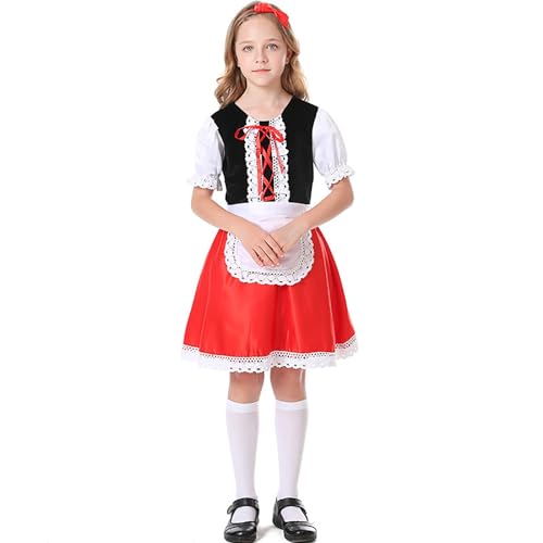 Kinder Europäisches Bierfest Bühnenkostüm Ländlicher Bauernhof Cosplay Kleid Kinderkleidung Set Neugeborene Kinder Europäisches Bierfest Bühnenkostüm Ländlicher Bauernhof Cosplay Kleid Kinderkleidung Set Neugeborene von Generic