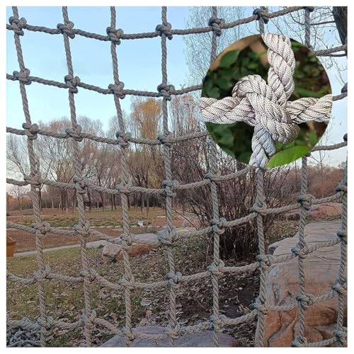 Kinder-Kletternetz, Indoor Entertainment Schutz Sicherheitsnetz, Robuste Langlebige Outdoor, Durchmesser 10mm, Gitter 10cm(10mm-10cm,1X10m/3.3X32.81ft) von Generic