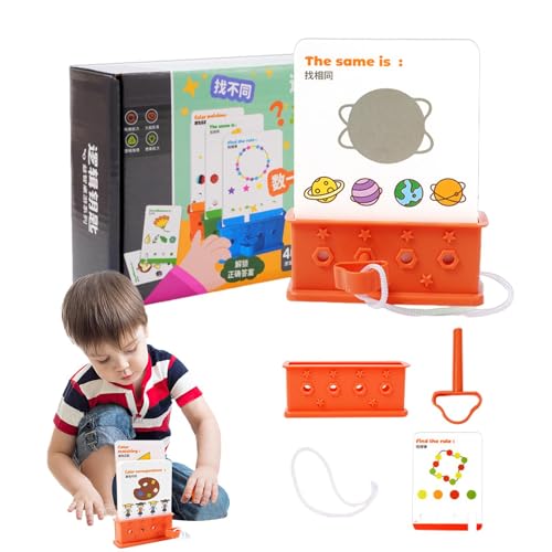 Kinder Lernen Spielzeug, vielseitige pädagogische Kinder Keys logisches Denken Lehrhilfen | Kreative Lernen Spiele Brain Teasers Logikspiel für Grils von Generic