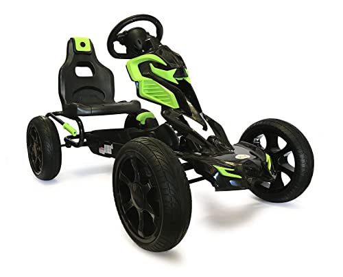 Kinder Pedal Go Kart - 5-12 Jahre, Mit Pedal, Shaum Reifen Eva Wheels von "Generic"