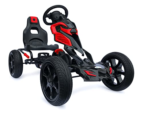 Kinder Pedal Go Kart - 5-12 Jahre, Mit Pedal, Shaum Reifen Eva Wheels von "Generic"