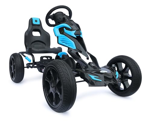 Kinder Pedal Go Kart - 5-12 Jahre, Mit Pedal, Shaum Reifen Eva Wheels von Generic