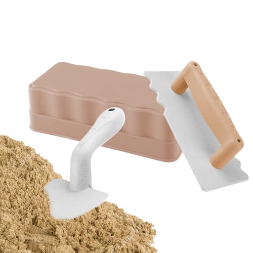 Kinder Strandspielzeug - Schaufel Ziegel Form Set,Pädagogisches Bauspiel Spiele Im Freien Garten Park Schwimmbad Party Und Familienausflug Für Kinder von Generic