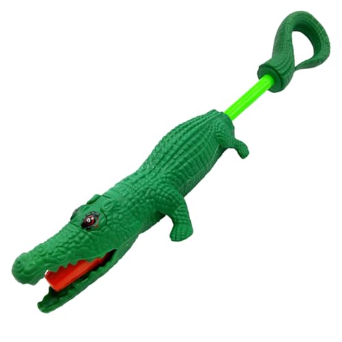Kinder Wassersprinklerspielzeug - Hochdruck Cartoon Squirting Fish, Pool Beach Outdoor Splash Game | Krokodil Wasserschießer von Haien, Sommerspielzubehör für Kinder, Backyard Activity Fun von Generic