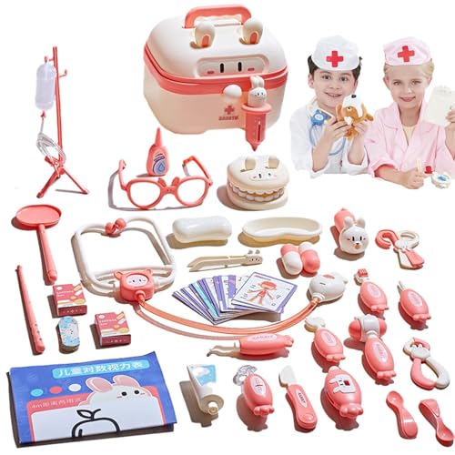 Kinderarzt Playset, Kinderarzt Set - tue so, als würde der Doktor für Kinderreserveschilde vorgeben, multifunktional medizinisch für Kinder, Doktorgröße für Kinder, , Mädchen Kinderarzt Playset, Kinderarzt Set - tue so, als würde der Doktor für Kinderreserveschilde vorgeben, multifunktional medizinisch für Kinder, Doktorgröße für Kinder, , Mädchen von Generic