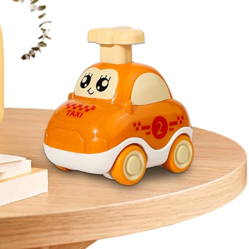 Kinderauto -Spielzeug, Fahrzeugspielzeug, Kinderwagenspielzeug, Quietschen, Spielzeugautos, Spielzeugautos, Cartoon -Spielzeug, Schubspielzeug, Kinderspielzeug, tragbare, Reibungsfahrze von Generic