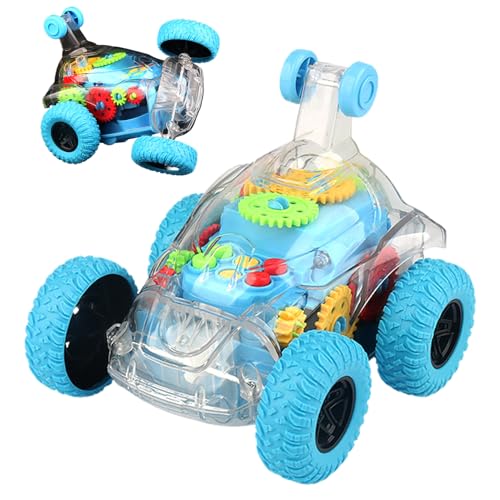 Kinderbuggy - Technic Car, Hovercraft Truck | Motorisierte Rennsportkit, Pull-Back-Konstruktionsmodell, Toy Build-Set mit beweglichen Teilen für das Geben, Problemlösung, technisches Interesse, ru von Generic