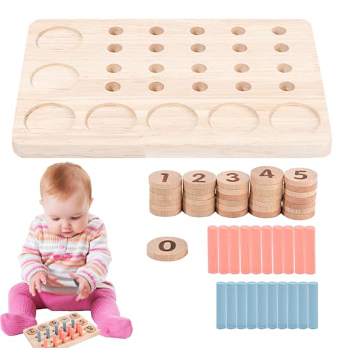 Kinderhandlungspflichten - Interaktives Lernspiel, Skills Development for Early Education | Sensorisches Puzzle -Kit, Werkzeuge für Feinmotorik, Vorschulspielzeugmont Kinderhandlungspflichten - Interaktives Lernspiel, Skills Development for Early Education | Sensorisches Puzzle -Kit, Werkzeuge für Feinmotorik, Vorschulspielzeugmont von Generic