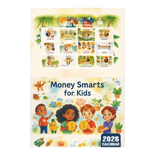Kinderkalender 2026 - Lerntafel, monatlicher Finanzplaner für Kinder | Visuelle -Tabelle für und Mädchen, Frühzeitige Verantwortung Organisation, Lernroutine, Klassenzimmer, Zuhause Kinderkalender 2026 - Lerntafel, monatlicher Finanzplaner für Kinder | Visuelle -Tabelle für und Mädchen, Frühzeitige Verantwortung Organisation, Lernroutine, Klassenzimmer, Zuhause von Generic
