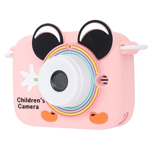Kinderkamera, HD-Kameraspielzeug für Kleinkinder Vorne und Hinten, Abgerundetes Design für den Innen- und Außenbereich (PINK) von Generic