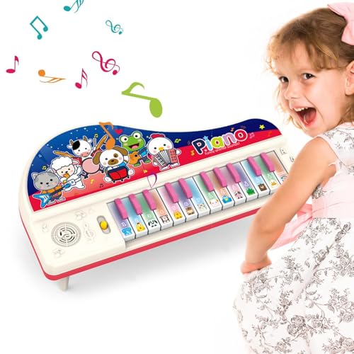 Kinderklavier - Klavier Spielzeug Tastatur Musikinstrument,Nettes Tier elektronisch -musikalisches Lernspielzeug für Mädchen und Kinder 3 Kinderklavier - Klavier Spielzeug Tastatur Musikinstrument,Nettes Tier elektronisch -musikalisches Lernspielzeug für Mädchen und Kinder 3 von Generic