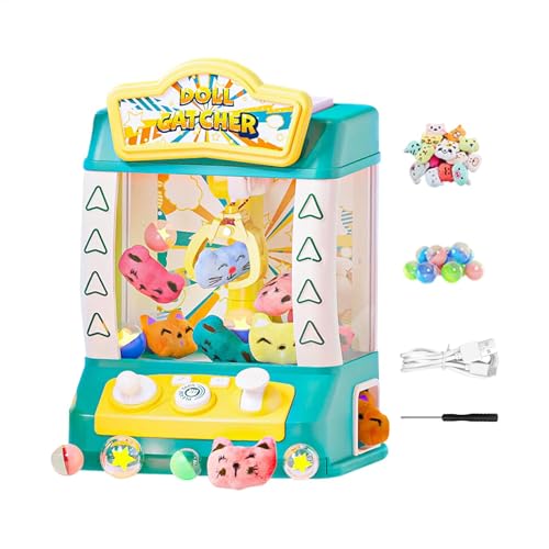 Kinderkrallmaschine Spielzeug,Elektrische Krallenmaschine Spielzeug,Kinder Spielzeugpuppe Catcher elektrische Maschine | Interaktives lustiges Lernspielzeug für Kinder ab 3 Jahren für Wohnzimmer Kinderkrallmaschine Spielzeug,Elektrische Krallenmaschine Spielzeug,Kinder Spielzeugpuppe Catcher elektrische Maschine | Interaktives lustiges Lernspielzeug für Kinder ab 3 Jahren für Wohnzimmer von Generic