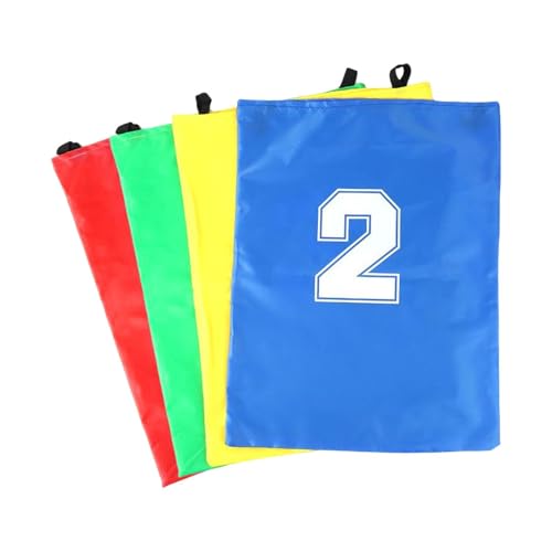 Kindertaschenset: Set mit 4 Rennbeuteln, 50 x 70 cm, für Geburtstagsfeiern, Spiele im Freien, Picknicks und Familienaktivitäten, robuste Kinderpflegetaschen Kindertaschenset: Set mit 4 Rennbeuteln, 50 x 70 cm, für Geburtstagsfeiern, Spiele im Freien, Picknicks und Familienaktivitäten, robuste Kinderpflegetaschen von Generic