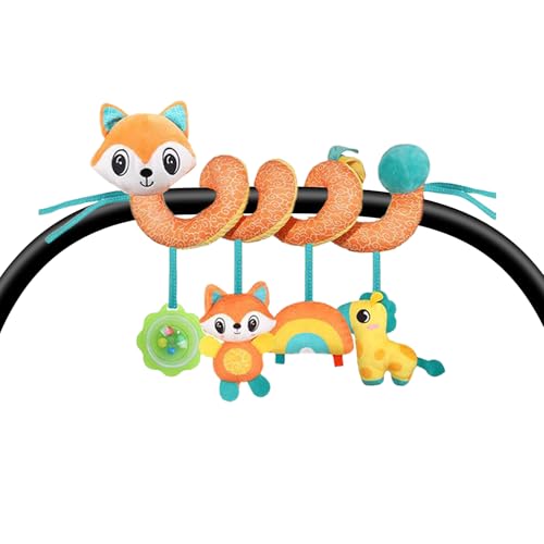Kinderwagen Rassel - Baby -Autositz -Hängsspielzeug, Sensorisches Mobiles Kinderwagenspielzeug | Kid Development Activity Item, Baby Travel Entertainment Ausrüstung, Neugeborenen-Kinderwagen-Spielzent Kinderwagen Rassel - Baby -Autositz -Hängsspielzeug, Sensorisches Mobiles Kinderwagenspielzeug | Kid Development Activity Item, Baby Travel Entertainment Ausrüstung, Neugeborenen-Kinderwagen-Spielzent von Generic