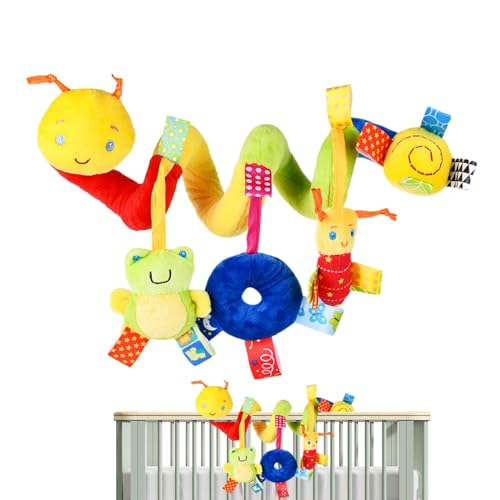 Kinderwagenspielzeug, Autositz Spielzeug, Cartoon-Autositz, Kinderwagenspielzeug, sensorische Rassel, Raupe | Weiches Tier-Kinderwagen-Aktivitätsspielzeug, Lernspielzeug Kinderwagenspielzeug, Autositz Spielzeug, Cartoon-Autositz, Kinderwagenspielzeug, sensorische Rassel, Raupe | Weiches Tier-Kinderwagen-Aktivitätsspielzeug, Lernspielzeug von Generic