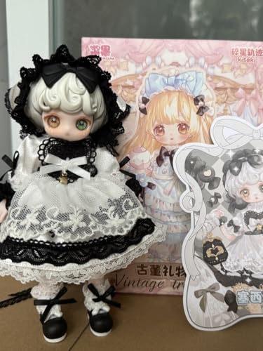 Kiseki Vintage Treasures Series OB11 1/12 Mjd Action Sammelfigur Anime-Modell Geschenk 1/12 BJD Puppenspielzeug,Keine zusätzlichen Geschenke(Cecina) von Generic