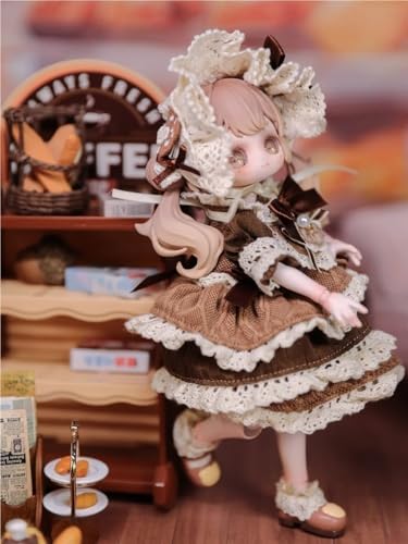 Kiseki Vintage Treasures Series OB11 1/12 Mjd Action Sammelfigur Anime-Modell Geschenk 1/12 BJD Puppenspielzeug,Keine zusätzlichen Geschenke(Moguli) von Generic