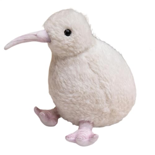 Kiwi Bird Plushes | Plüsch gefüllte Kiwi-Spielzeugpuppe - niedliche plushlie kiwi puppe, pelzige kiwi puppe, realistisches simulatives Vogelspielzeug für Kinder, Vogelbeobachter, , Mädchen von Generic