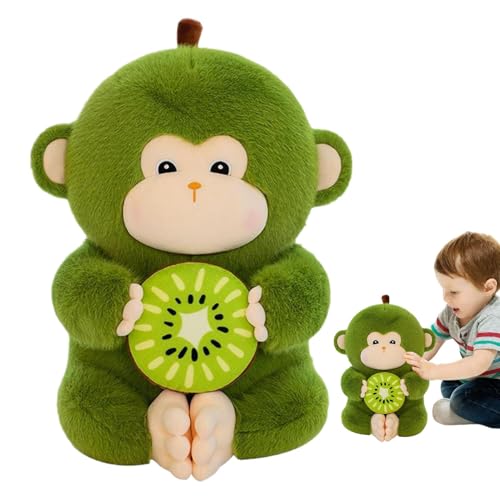 Kiwi Deluxe-Spielzeug, Affen-Plüschtier, niedliches Plüschtier mit grünen Tieren, Fotografie-Requisiten aus Plüsch, Cartoon-Affe, 30 cm für Wohnzimmer Kiwi Deluxe-Spielzeug, Affen-Plüschtier, niedliches Plüschtier mit grünen Tieren, Fotografie-Requisiten aus Plüsch, Cartoon-Affe, 30 cm für Wohnzimmer von Generic