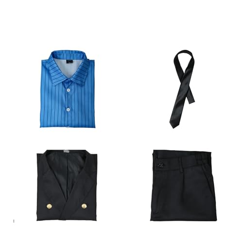 Klassisches Herren-Cosplay-Kostüm – Wiedererkennbares Anime-Outfit für Party-Festival Color1,L Klassisches Herren-Cosplay-Kostüm – Wiedererkennbares Anime-Outfit für Party-Festival Color1,L von Generic