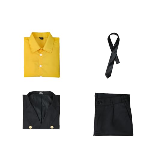 Klassisches Herren-Cosplay-Kostüm – Wiedererkennbares Anime-Outfit für Party-Festival Color2,S Klassisches Herren-Cosplay-Kostüm – Wiedererkennbares Anime-Outfit für Party-Festival Color2,S von Generic