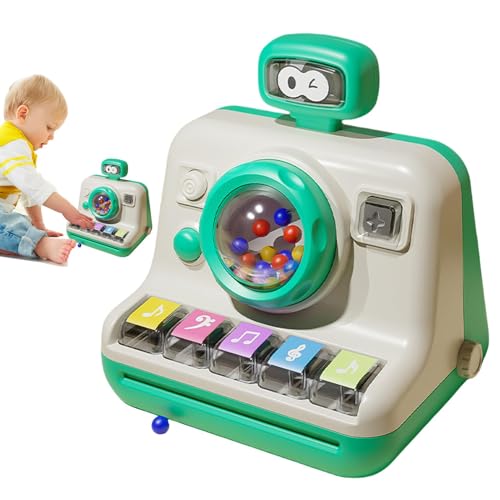 Klavierspielzeug, Klaviertastaturspielzeug für Kinder, beleuchtetes Musikspielzeug in Kameraform, frühe Entwicklungsaktivitäten für Kinder von 0 bis 3 Jahren, Musikinstrumente Klavierspielzeug, Klaviertastaturspielzeug für Kinder, beleuchtetes Musikspielzeug in Kameraform, frühe Entwicklungsaktivitäten für Kinder von 0 bis 3 Jahren, Musikinstrumente von Generic