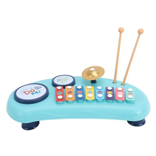 Klavierspielzeug in der Hand, Musik Blätter für Baby -Klavier -Paar Spielzeug für (Blue) von Generic