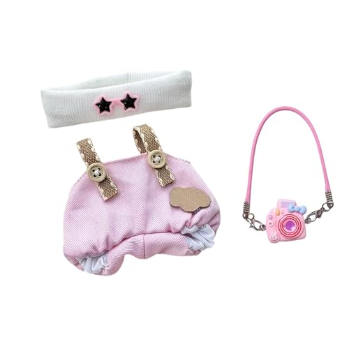 Kleidung für Puppen (Keine Puppe) Handgemachte Kleidung für Puppen Outfits für 17cm Sammlerstücke Stilvolle Mode für den Urlaub Tne547 (10cm) von Generic