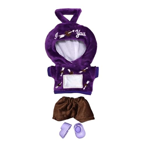 Kleidung für Puppen (Keine Puppe) Handgemachte Kleidung für Puppen Outfits für 17cm Sammlerstücke Stilvolle für den Urlaub Tne475 (11x4x4cm) von Generic