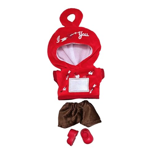 Kleidung für Puppen (Keine Puppe) Handgemachte Kleidung für Puppen Outfits für 17cm Sammlerstücke Stilvolle für den Urlaub Tne475 (11x4x4cm) von Generic