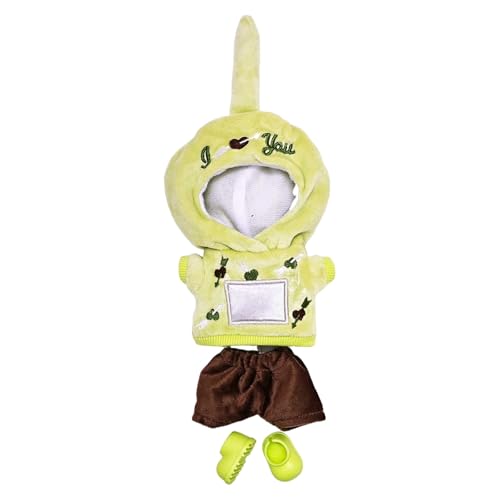 Kleidung für Puppen (Keine Puppe) Handgemachte Kleidung für Puppen Outfits für 17cm Sammlerstücke Stilvolle für den Urlaub Tne475 (11x4x4cm) von Generic