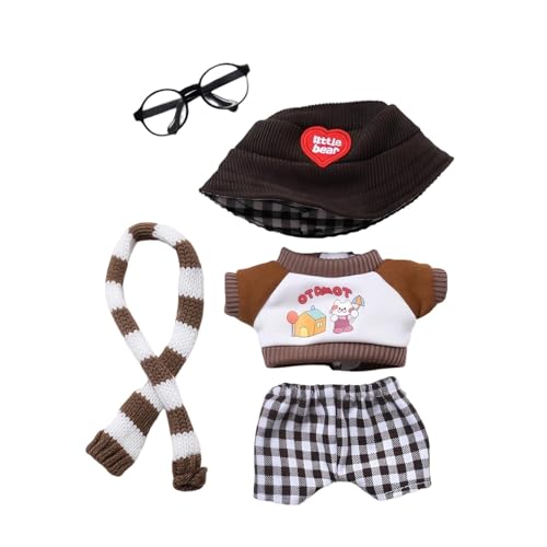 Kleidung für Puppen 17 cm/6,7, Exquisite Accessoires, Keine Puppe Tne434 (Brown, 5cm) von Generic