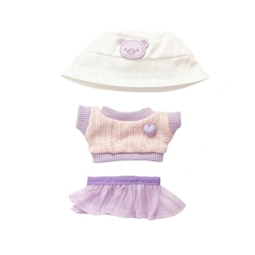 Kleidung für Puppen 17 cm/6,7, Exquisite Accessoires, Keine Puppe Tne435 (Purple, 10cm) von Generic