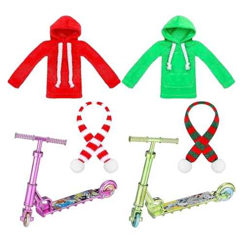 Kleidung für Weihnachtspuppen - Weihnachtspuppen Elf Kostüm Set - Winterkleidung für Weihnachtspuppen Elf Kleidung für und Mädchen Kleidung für Weihnachtspuppen - Weihnachtspuppen Elf Kostüm Set - Winterkleidung für Weihnachtspuppen Elf Kleidung für und Mädchen von Generic